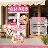 Decoração de Cenário para o Dia das Mães, Evento do Dia da Mulher em Loja de Roupas de Shopping, Painel de Exibição Visual em KT para Fotos