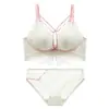 Roupa Íntima Grossa Feminina Peito Pequeno Grande Push-Up Peito Plano Especial Seio Seio Seio Anti-Queda Suporte Superior Renda Sutiã Sexy