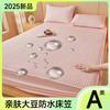 Lençol de Elástico Impermeável, à Prova de Urina e Respirável de Soja, Peça Única, Lavável à Máquina, Capa de Cama Universal Antiderrapante com Elástico em Toda a Volta, Espessada, para Todas as Estações