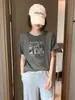 Loja Física Shisanxing de Guangzhou Fonte Camiseta de Algodão 220 Fios para Mulheres, Top de Manga Curta Direto da Fábrica, Fornecimento Exclusivo da Segunda Remessa de Verão
