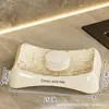 Jabonera con Drenaje, Jabonera Curva Corrugada, Jabonera Doméstica de Pared, Estante Organizador de Jabonera para Baño