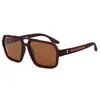 Gafas de Sol Polarizadas Vintage para Hombre, Cuadradas de Montura Completa Deportivas de Playa de Moda para Conducir, Directo del Fabricante