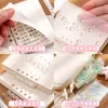 A7 Mariposa Soñadora Hojas Sueltas Portátil Desmontable Mini Cuaderno Bloc de Notas de Bolsillo Ins Lindo