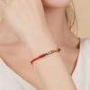 Nueva Cuerda de Mano de Aterrizaje Lucky Koi de Estilo Chino para Niñas Pulsera de Cinabrio de Buena Suerte Tobilleras para Hombres y Mujeres Cuerda Roja Pulsera de Cuerda Trenzada