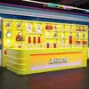 Diseño de Distribución Personalizado, Ciudad de Videojuegos, Vitrina de Tienda de Juguetes de Moda, Gabinete de Regalos Pintado, Gabinete de Pared de Pinball Divertido, Gabinete de Muñecas Hecho a Mano