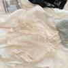 Satén Francés Seda Malla Deseo Puro Transparente Braguitas de Encaje con Lazo de Cintura Media para Mujer Calzoncillos Sexys para Mujer Joven
