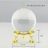 Suporte de Metal Moderno Criativo para Bola de Cristal Suporte de Bola Base de Cristal de Luxo Leve Base para Amostra Mineral Pétalas de Metal Galvanizado Dourado