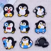 Ventas Directas de Fábrica Zapatos de Pingüino Hebillas de Zapatos de Flores PVC Suave Accesorios Creativos para Zapatos Decoración Venta Caliente Transfronteriza Accesorios para Zuecos