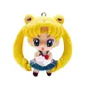 Chaveiro Acessórios Chave de Menina Guerreira Bonita de Desenho Animado Animação Japonesa e Coreana Presente Artesanal Pingente Acessórios para Bolsa Feminina Material