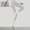 Calcetines de Yoga Personalizados Transfronterizos, Calcetines Finos Antideslizantes de Verano, Calcetines de Pilates de Cinco Dedos, Calcetines de Algodón Puro a Rayas para Mujer de Media Pantorrilla