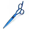 Tijeras de Peluquería de Rango Medio de 6.0 pulgadas, Tijeras para Cortar el Cabello, Tijeras Planas, Tijeras para Flequillo, Tijeras Entresacadoras, Tornillo Blanco 6H