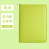Núcleo de Repuesto Personalizado Bolsa con Cremallera de Línea Horizontal Cuaderno de Hojas Sueltas Cuaderno Desmontable de Hojas Sueltas A5 Bloc de Notas Simple para Negocios
