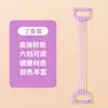 Treinador de resistência com alça antiderrapante em formato de orelha de gato de TPR, corda de resistência de alta elasticidade e resistente à quebra, faixa de resistência ajustável para expansão do peito para exercícios de ombro e costas
