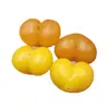 Cuentas Sueltas de Cera de Abeja Amarilla Grasa de Pollo Flotantes Fluorescentes para Agua Salada Cuentas en Forma de Corazón de Cera de Abeja Vieja Artificial Accesorios de Joyería DIY Cuentas