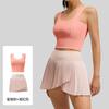 Conjunto de Yoga de Primavera e Outono para Corrida, Tênis, Treino, Uso Diário Casual, Agasalho Esportivo para Mulheres