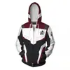 Sudadera con cremallera y capucha Avengers 3 Iron Man Tony Stark Cos Estampado 3D