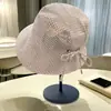 Chapéu de Pescador Xadrez Retro Japonês à Prova de Vento para Mulheres, Chapéu de Sol de Aba Larga com Proteção Solar de Verão, Chapéu Bucket Moderno Emagrecedor de Rosto