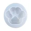Molde de Aperto de Hamster Fofo Molde de Garra de Gato Caseiro DIY Molde de Silicone de Urso Vela Artesanal de Gesso