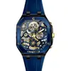 Reloj Impermeable para Hombre Chaxigo con Correa de Silicona, Versátil y de Moda, Reloj de Cuarzo para Negocios con un Diseño Elegante 6918