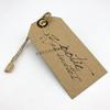 Etiqueta de Papel Kraft Retro Tarjeta Etiqueta para Ropa de Mujer Amazon Etiqueta Certificado Tienda de Ropa Etiqueta de Ropa