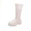 Zapatos de algodón para mujer, gruesos y modernos, 2026, botines pequeños para la nieve, botas de jinete, botas versátiles de media caña, nuevos modelos de otoño e invierno con forro de felpa