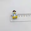 Nuevos Accesorios de Resina Pingüino Pato Amarillo Carcasa de Teléfono Celular Parche Material para Hacer DIY Accesorios para Cabezales de Coche Material