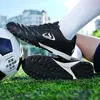 Zapatillas de fútbol de caña baja transfronterizas para niños y niñas, uñas rotas, TF, césped artificial, estudiantes jóvenes, cuero, zapatilla de entrenamiento para pies