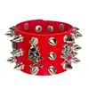 Pulseira Punk Não-Mainstream Transfronteiriça Europeia e Americana Hip-Hop Performance Pulseira de Couro Cabeça de Fantasma Presente de Feriado para Casal Pulseira de Pulso
