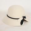 Sombrero de copa de otoño e invierno 2020, sombrero de pescador británico para mujer, sombrero de lavabo coreano, sombrero de lana para mujer, sombrero de fieltro con lazo, tendencia