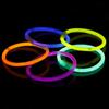 Tiktok Xiyinmeike Pulsera Brazalete Multi-Fluorescente Concierto Palo de Flash Tiktok Juguete Brillante Luz Plateada