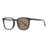 Lentes anti luz azul al por mayor montura negra sin maquillaje artefacto fotosensible decoloración miopía lentes para mujer montura de ojo plano para hombre