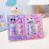 Selo de Manual de Boneca Impresso de Seção Dupla Selo de Desenho Animado Fofo Infantil Sanrio Selo de Recompensa para Aluno do Ensino Fundamental