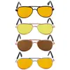 Óculos de Sol para Pet Polarizados Gato e Cachorro Armação Grande Personalizados 8,5cm Óculos de Sol Metálicos para Pet
