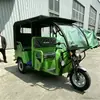 Vehículo de Pasajeros con Techo y Parasol, Scooter de Movilidad para el Hogar, Vehículo de Pasajeros de Alquiler con Toldo, Triciclo de Combustión Interna, Vehículo de Exportación Transfronteriza