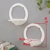 Prateleira de Parede para Suculentas e Plantas Verdes, Rack Criativo de Armazenamento para Divisória de Quarto de Parede, Prateleira de Fundo para Sala de Estar