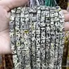 Cuentas Cuadradas Naturales Cristal Ágata Piedra Cuentas Sueltas Cuadrado de Ángulo Recto Cuentas Cubo de Azúcar Accesorios para Joyería DIY