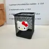 Contenedor de Bolígrafos de Hierro Estilo Insi Creativo Lindo para Estudiante Chica Almacenamiento de Escritorio Gran Capacidad