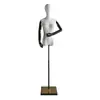 Suporte de exibição de modelo adereços loja de roupas manequim corpo inteiro vitrine manequim vestido de noiva modelo de boneca falsa suporte modelo infantil meio corpo