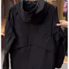Nova Sudadore com Capuz Patchwork Masculina Tendência Versátil Minimalista Guerreiro Preto Outono Roupa de Trabalho Top Preto Em Estoque