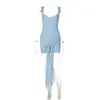 Amazon Transfronteiriço Novo Vestido Moda Renda Sexy Decote em V Costura na Cintura Alça Vestido Evasê