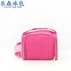 Bolsa Estilo Satchel Personalizada de Fábrica, Bolsa de Gelo de Camada Única, Lancheira Rosa, Bolsa Térmica de Tecido Oxford 300D para Exportação