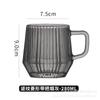 Taza Creativa y de Lujo para Enjuague Bucal de Vidrio, Set de Tazas de Lavado de Alto Valor para Pareja, Vaso para Cepillo de Dientes, Vaso de Agua, Vaso para Cepillarse, Portacepillos de Dientes