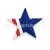 Vendas Diretas de Fábrica Dia da Independência Americana Crocs Acessórios DIY Borracha Macia PVC Sapatos Croc Fivela de Flor para Sapato Acessórios de Sapato