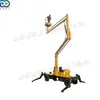 Plataforma Elevadora de Brazo Curvo para Trabajos en Altura, Elevador Autopropulsado para Construcción, Plataforma Elevadora Diésel Montada en Remolque