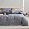 Conjunto de Cuatro Piezas Jacquard Teñido de Algodón Puro 60 Hilos Primavera/Verano 2026 Lujo Ligero