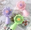 Ventilador Mini de Dibujos Animados de Verano Portátil para Estudiantes Carga Ventilador de Mano Verano Fresco Pequeño Regalo Juguete Venta al por Mayor