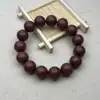[Caja de Regalo Oferta Especial] Set de Pulsera y Collar de Cuentas de Fragancia Natural Hechas a Mano Cinco Bendiciones Rojo Pulsera de Hierbas al por Mayor