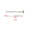 Haste de Suporte de 9 polegadas Porta de Armário Haste Dobrável Dobradiça Dobrável Conector de Alça Curva de Duas Seções Haste Dobrável Flip-Up para Porta Atacado