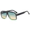Gafas de sol de moda para hombres y mujeres, gafas de sol retro con protección solar, gafas de sol de moda europeas y americanas 6121