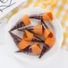 Casquinha de Sorvete Bolo Suporte de Flores Modelo de Casquinha Crocante Argila Decoração DIY Brinquedo Alimentício Acessórios Feitos à Mão Cola de Creme